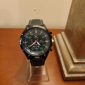Brand New Black and Green GT Grand Touring Men's Watch